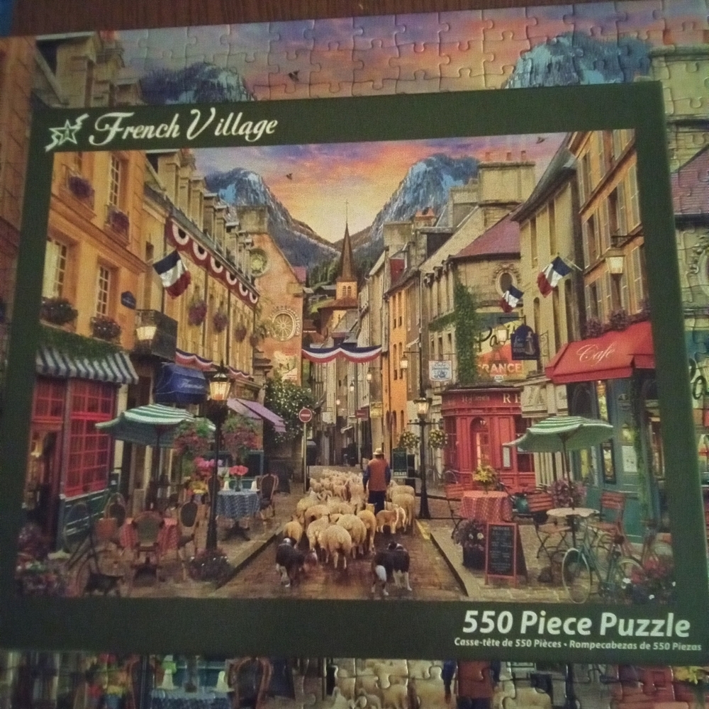 French Village by David Maclean 550 PC Puzzle